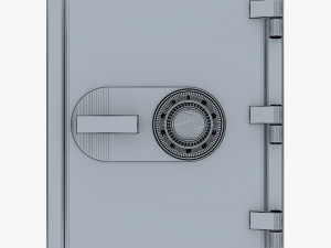 steel safe v 1 3D Model