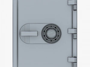 steel safe v 1 3D Model