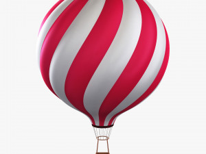 hot air balloon v 3 3D Model