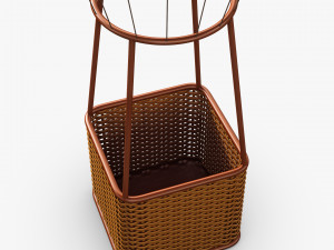 hot air balloon v 3 3D Model