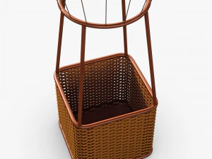 hot air balloon v 3 3D Model