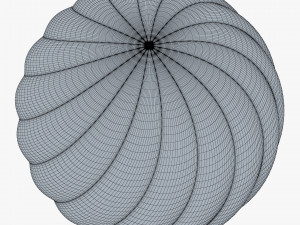 hot air balloon v 3 3D Model