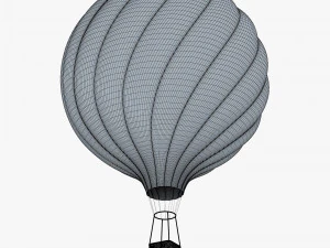 hot air balloon v 3 3D Model