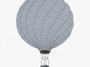 hot air balloon v 3 3D Model
