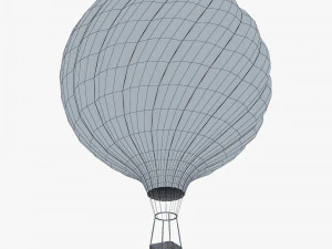 hot air balloon v 3 3D Model
