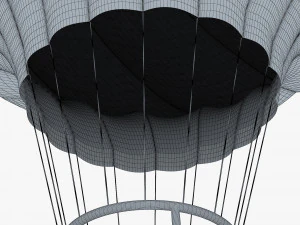 hot air balloon v 3 3D Model