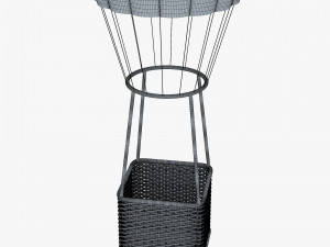 hot air balloon v 3 3D Model