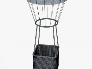 hot air balloon v 3 3D Model
