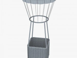 hot air balloon v 3 3D Model