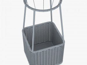 hot air balloon v 3 3D Model