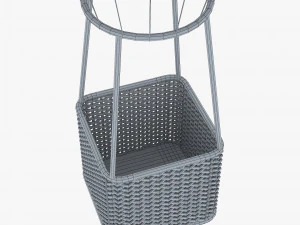 hot air balloon v 3 3D Model