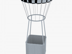 hot air balloon v 3 3D Model