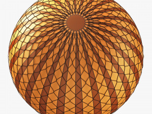hot air balloon v 4 Model 3D