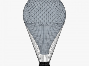 hot air balloon v 4 Model 3D