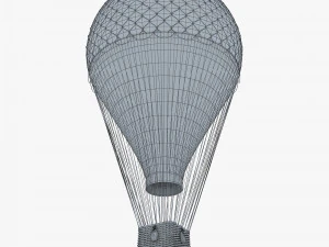 hot air balloon v 4 3D Model