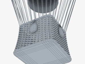 hot air balloon v 4 Model 3D