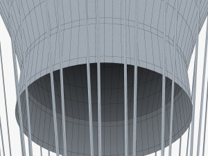 hot air balloon v 4 Model 3D