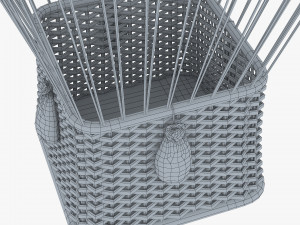 hot air balloon v 4 Model 3D