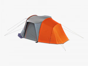 camping tent v 1 3D Model