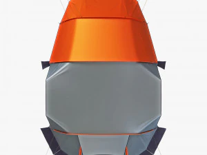 camping tent v 1 3D Model