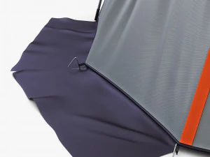 camping tent v 1 3D Model