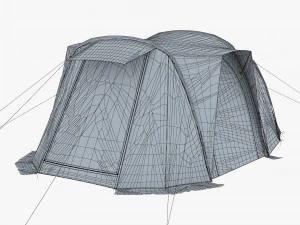 camping tent v 1 3D Model