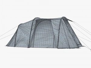 camping tent v 1 3D Model