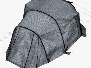 camping tent v 1 3D-Modell