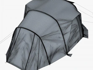 camping tent v 1 3D Model