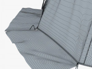 camping tent v 1 3D Model