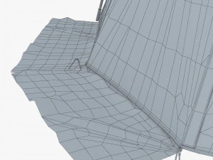 camping tent v 1 3D Model