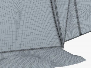 camping tent v 1 3D Model