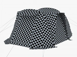 camping tent v 1 3D Model