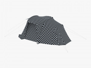 camping tent v 1 3D-Modell