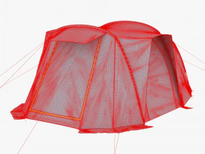camping tent v 1 3D Model