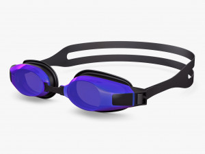 swim goggles v 1 3D Model