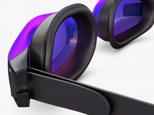 swim goggles v 1 3D Model