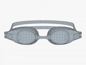 swim goggles v 1 3D Model