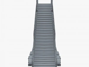 passenger boarding stairs car v 1 3D Model