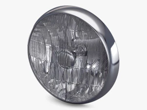 Klassischer runder Scheinwerfer v 1 3D Modell