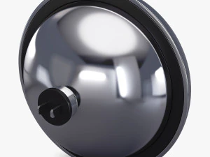 Classic Round Headlight v 1 3D Model