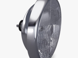 Classic Round Headlight v 1 3D Model