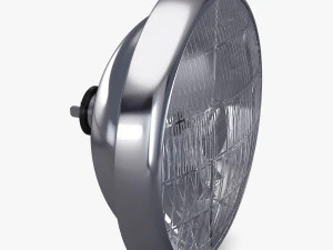 Classic Round Headlight v 1 3D Model