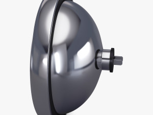 Classic Round Headlight v 1 3D Model
