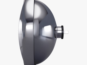 Classic Round Headlight v 1 3D Model