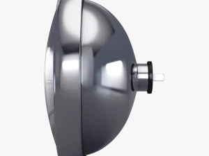 Classic Round Headlight v 1 3D Model