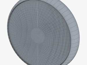 Classic Round Headlight v 1 3D Model