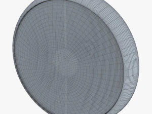 Classic Round Headlight v 1 3D Model