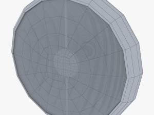Classic Round Headlight v 1 3D Model