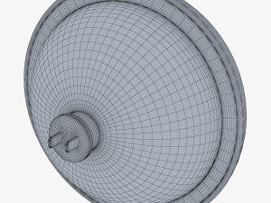 Classic Round Headlight v 1 3D Model